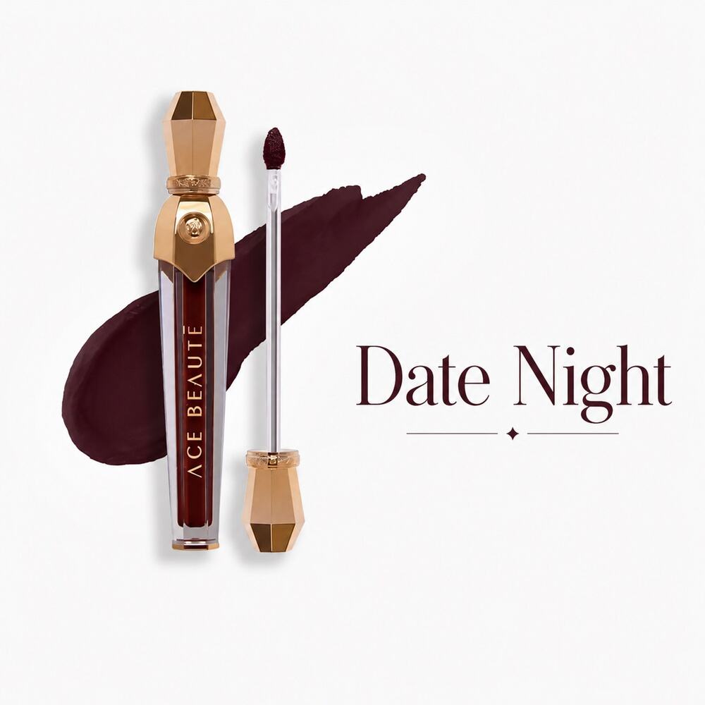 Ace Beauté Pout Perfect Liquid Lipstick - Date Night - NIB
